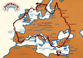 Australien vs. Europa